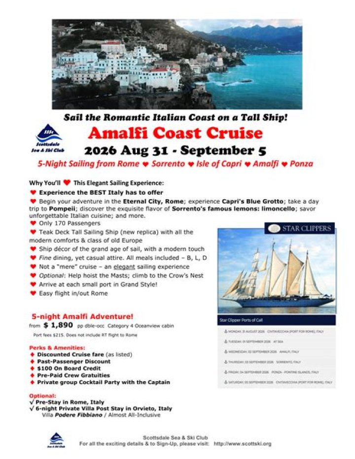 Best Amalfi Coast Cruises 2024 & 2025