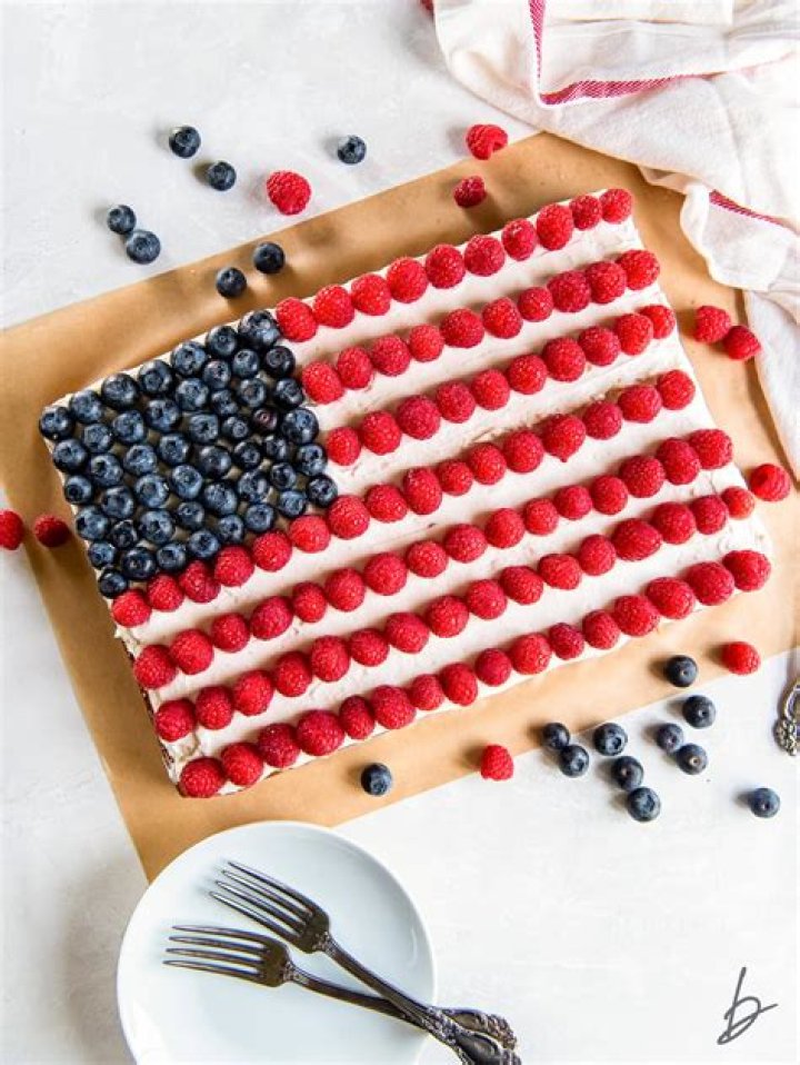 Happy Birthday American Flag Cake Recipe