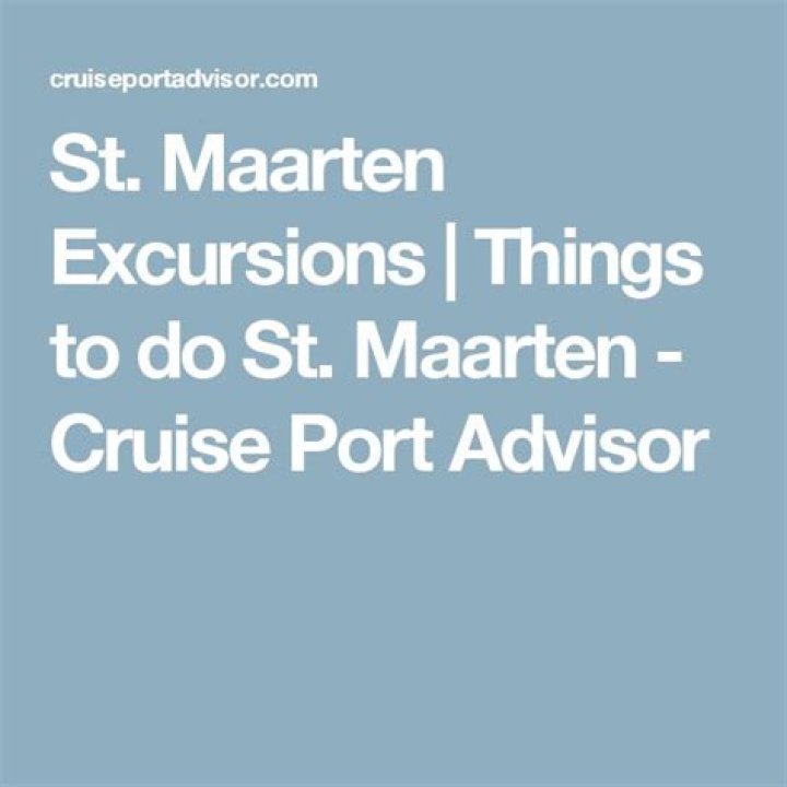 St. Maarten Shore Excursions & Cruise Excursions