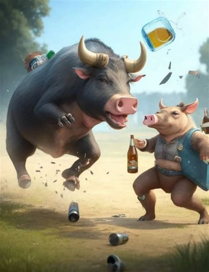 That Time a Pig Stole 18 Beers, Got Drunk, and Fought a Cow