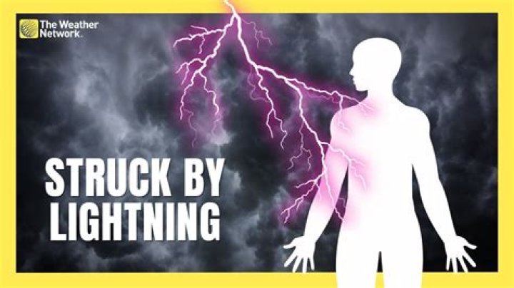 YouTuber felt 'paralyzed' after being hit by lightning but now stuck with strange symptom